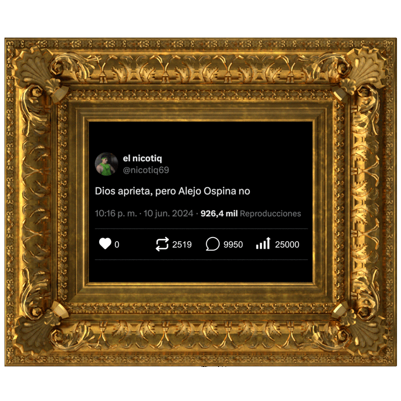 Framed Tweet